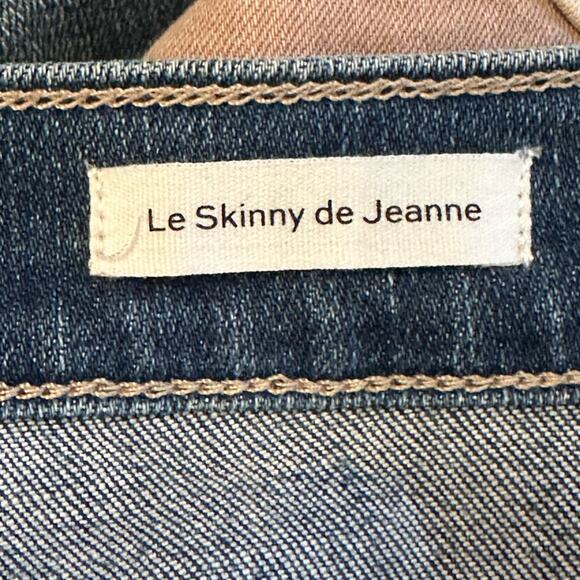Frame Le Skinny De Jeanne Willow Spring Colorful Pocket Jeans Size 26 - Picture 11 of 13